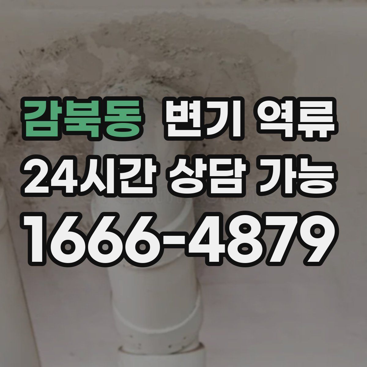 감북동 변기 역류