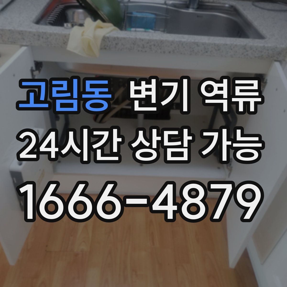 고림동 변기 역류