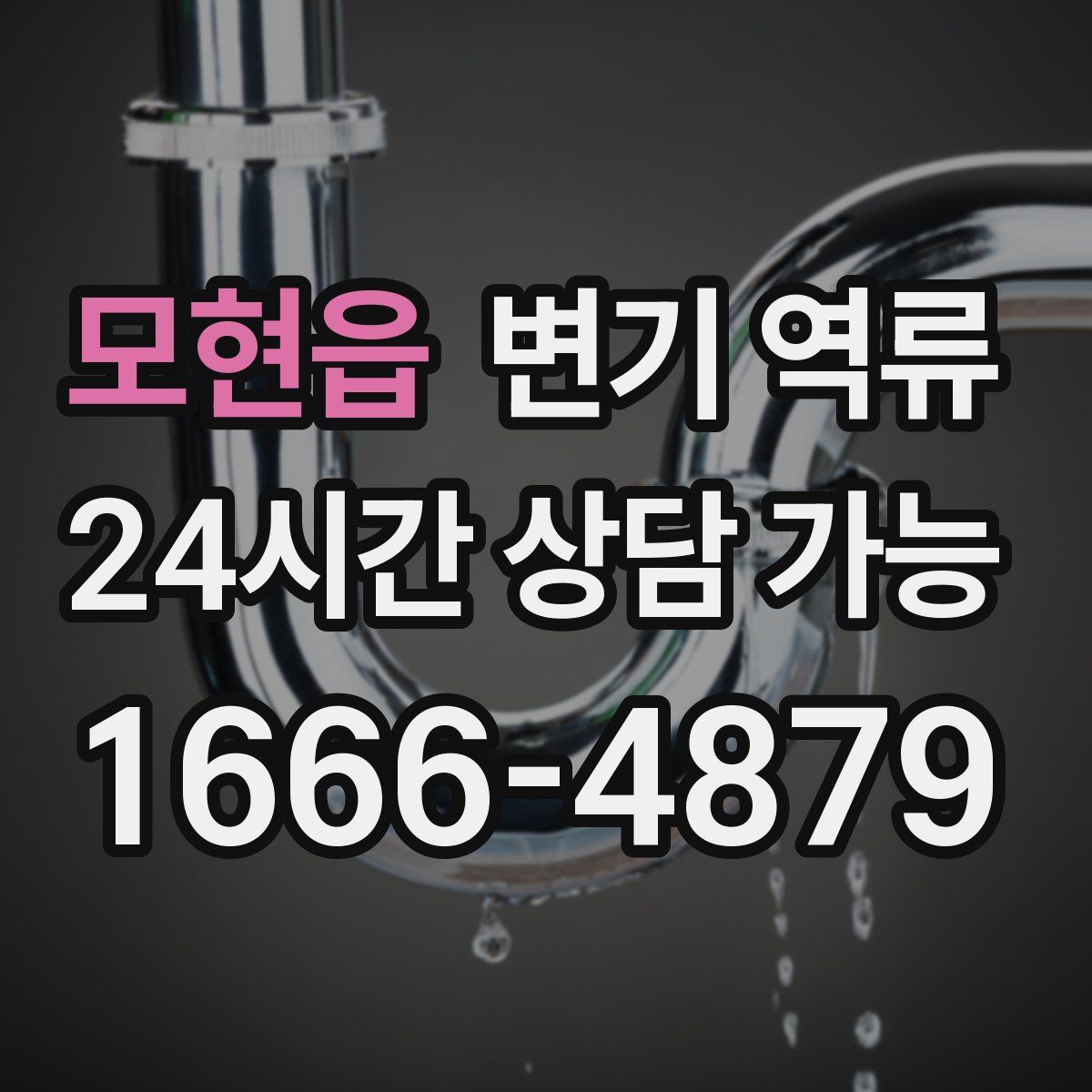 모현읍 변기 역류