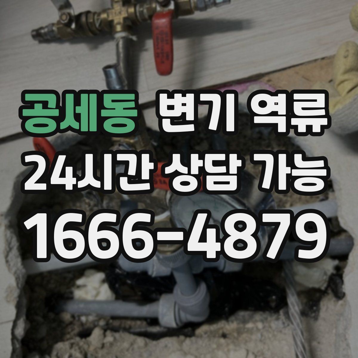 공세동 변기 역류 같은 자리에서 계속 생기는 원인