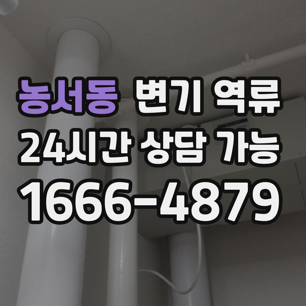 농서동 변기 역류 단순 막힘과 배관 역류를 구분하는 방법