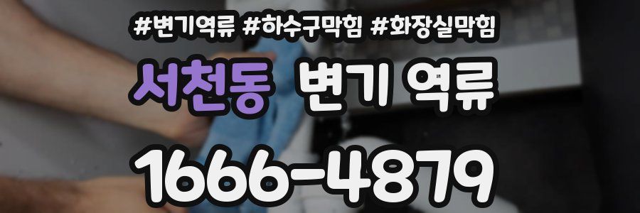 서천동 변기 역류