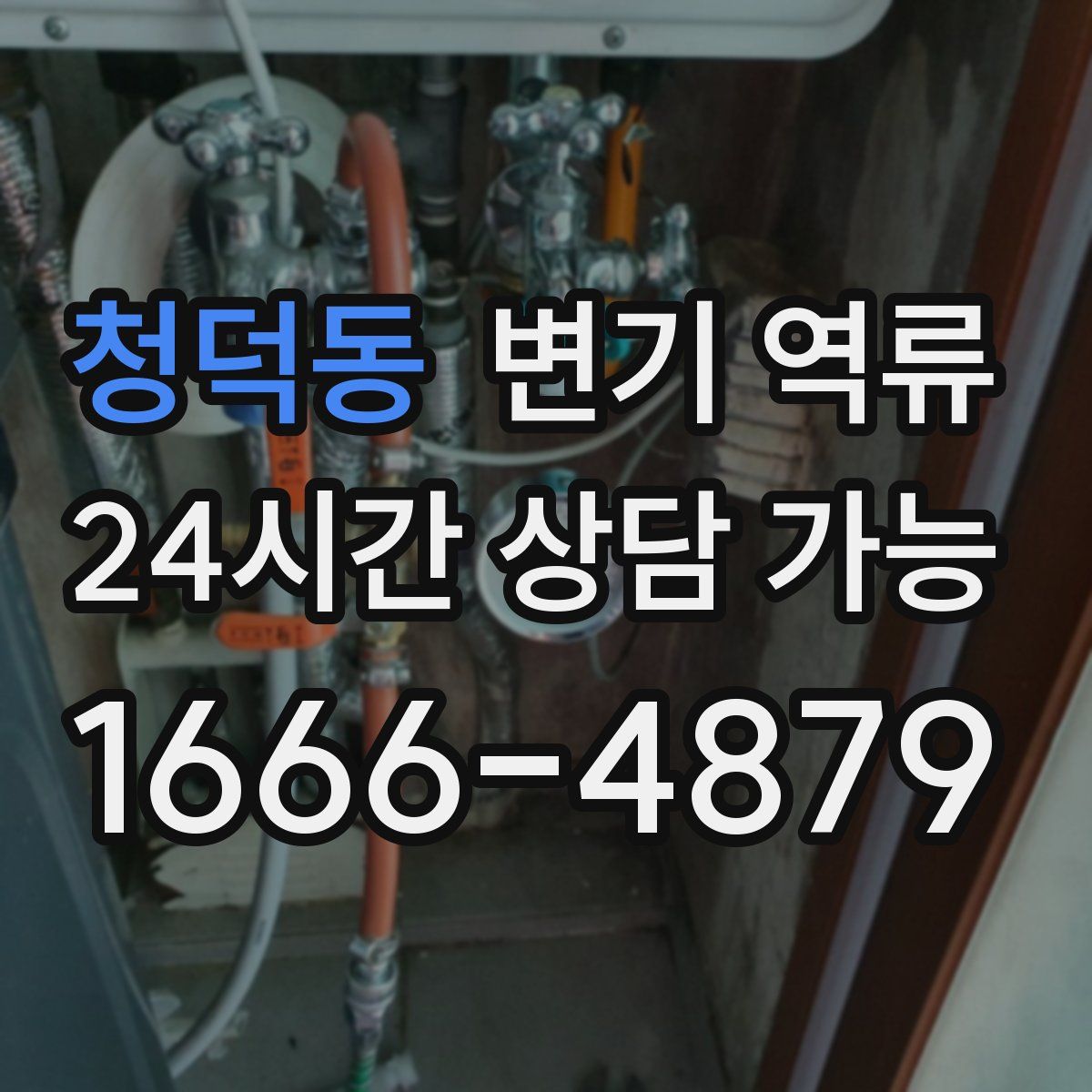 청덕동 변기 역류