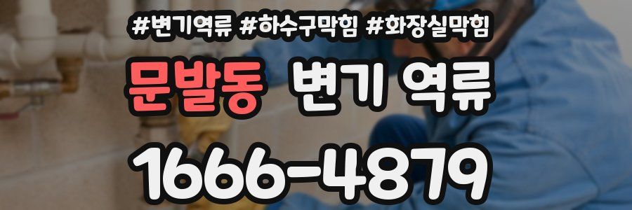 문발동 변기 역류