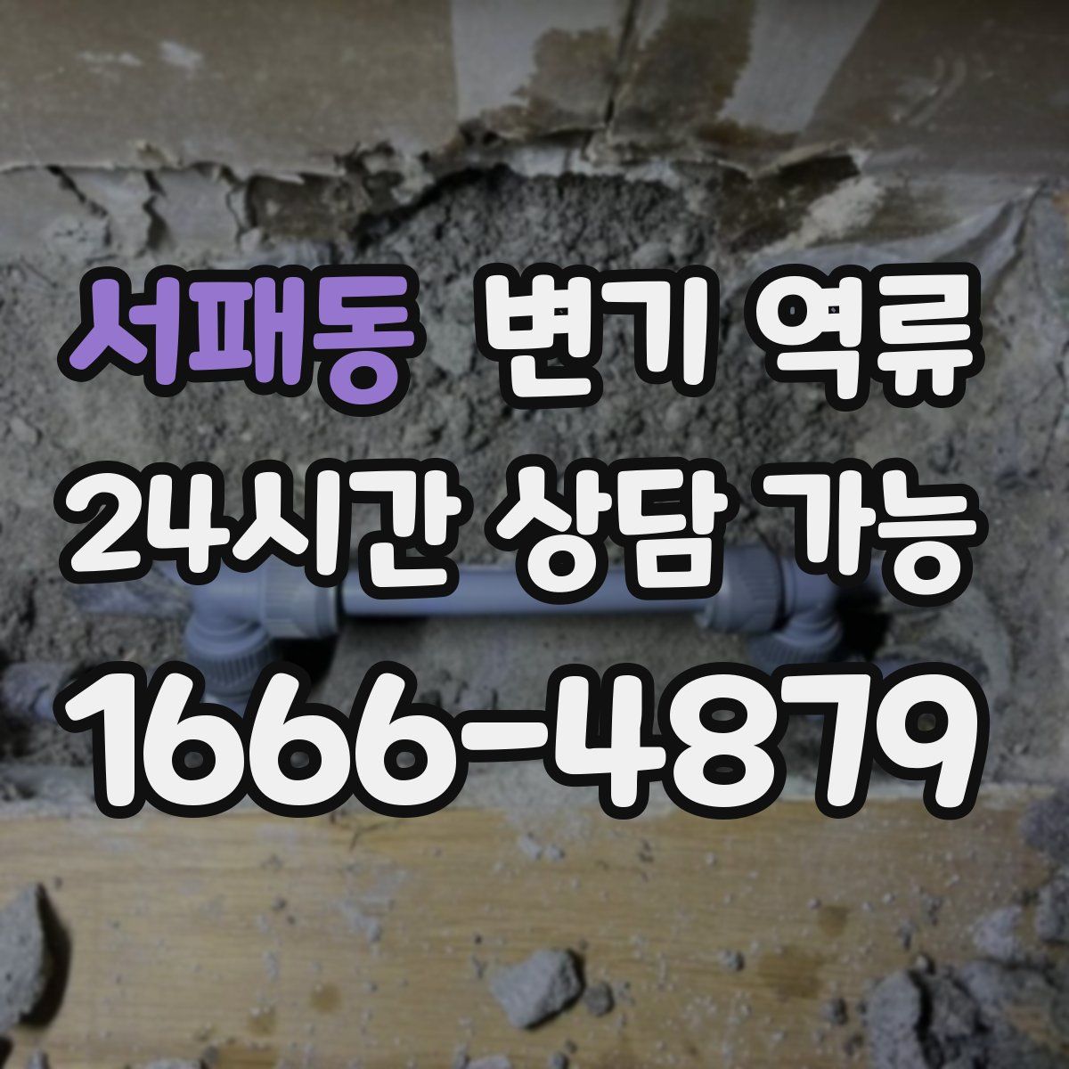 서패동 변기 역류