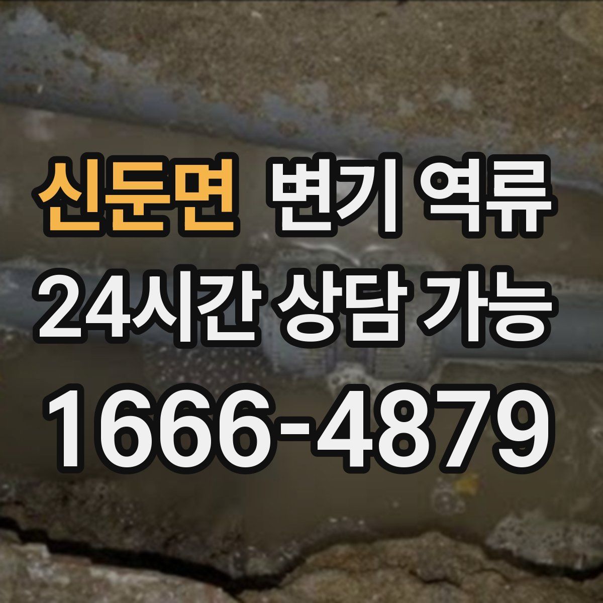 신둔면 변기 역류