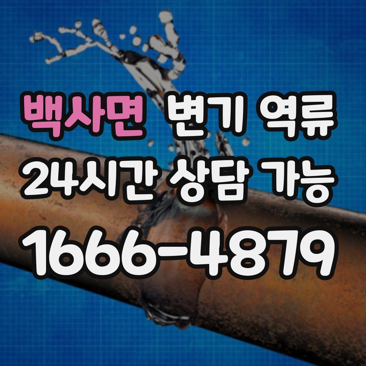 백사면 변기 역류 물이 내려갔다가 다시 올라오는 패턴이 의미하는 것