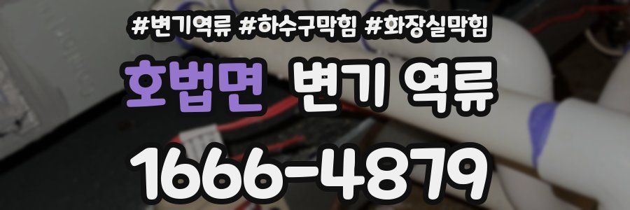 호법면 변기 역류