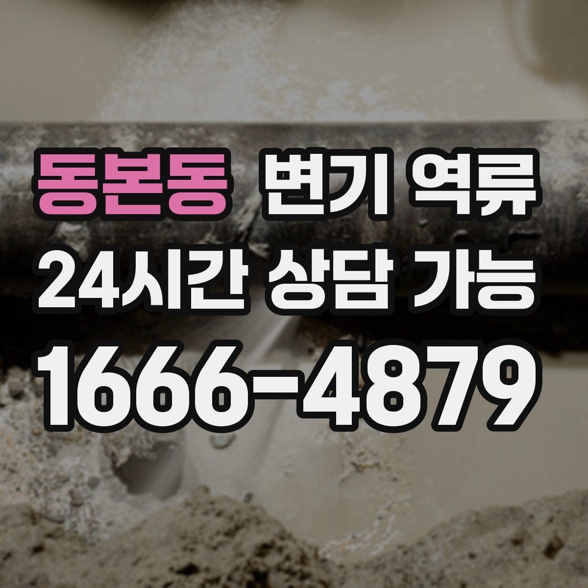동본동 변기 역류 욕실 트랩 문제가 악취를 키우는 과정