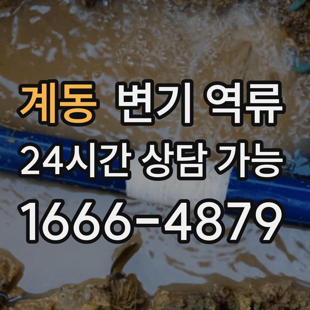 계동 변기 역류 넘친 물을 닦기 전에 먼저 해야 하는 차단