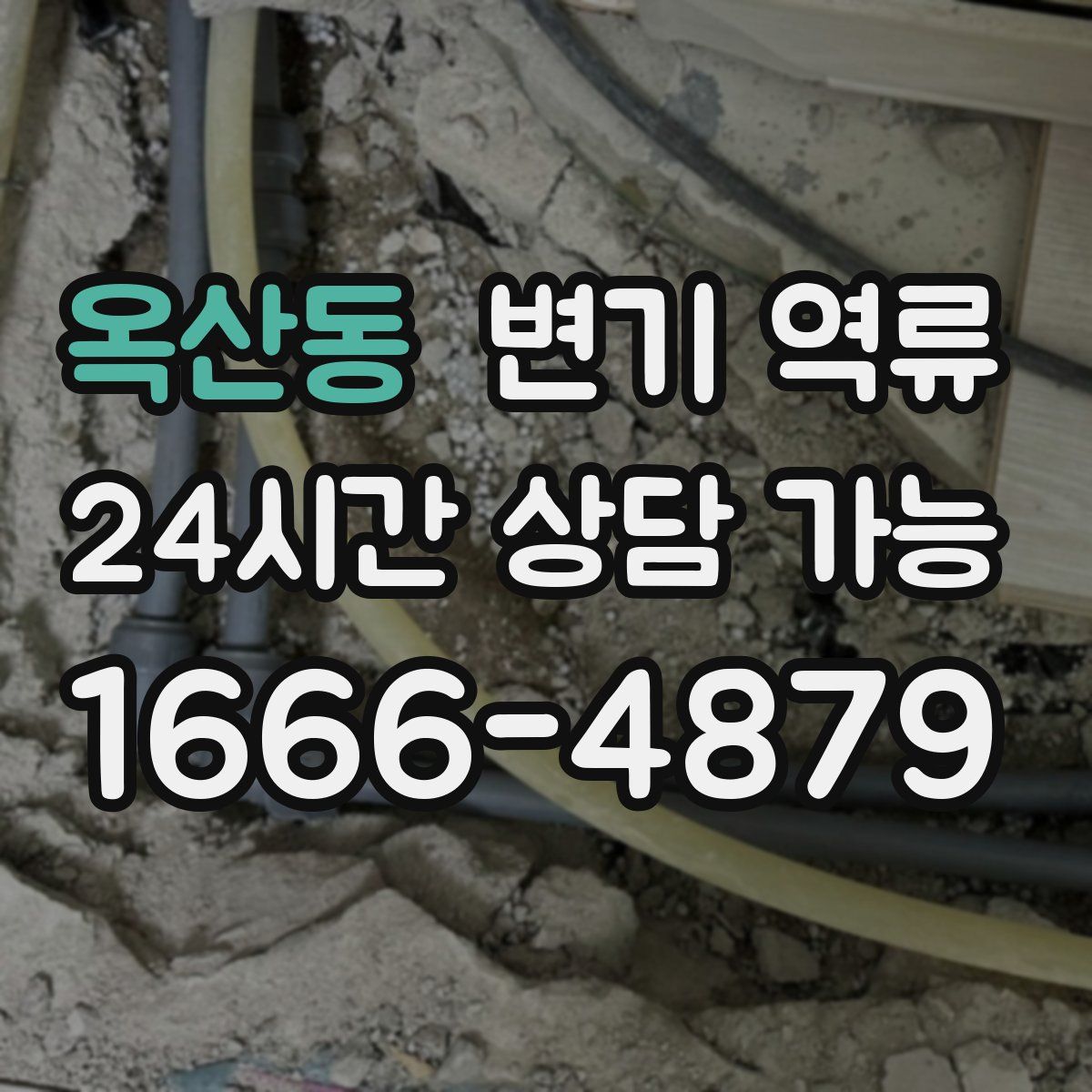 옥산동 변기 역류