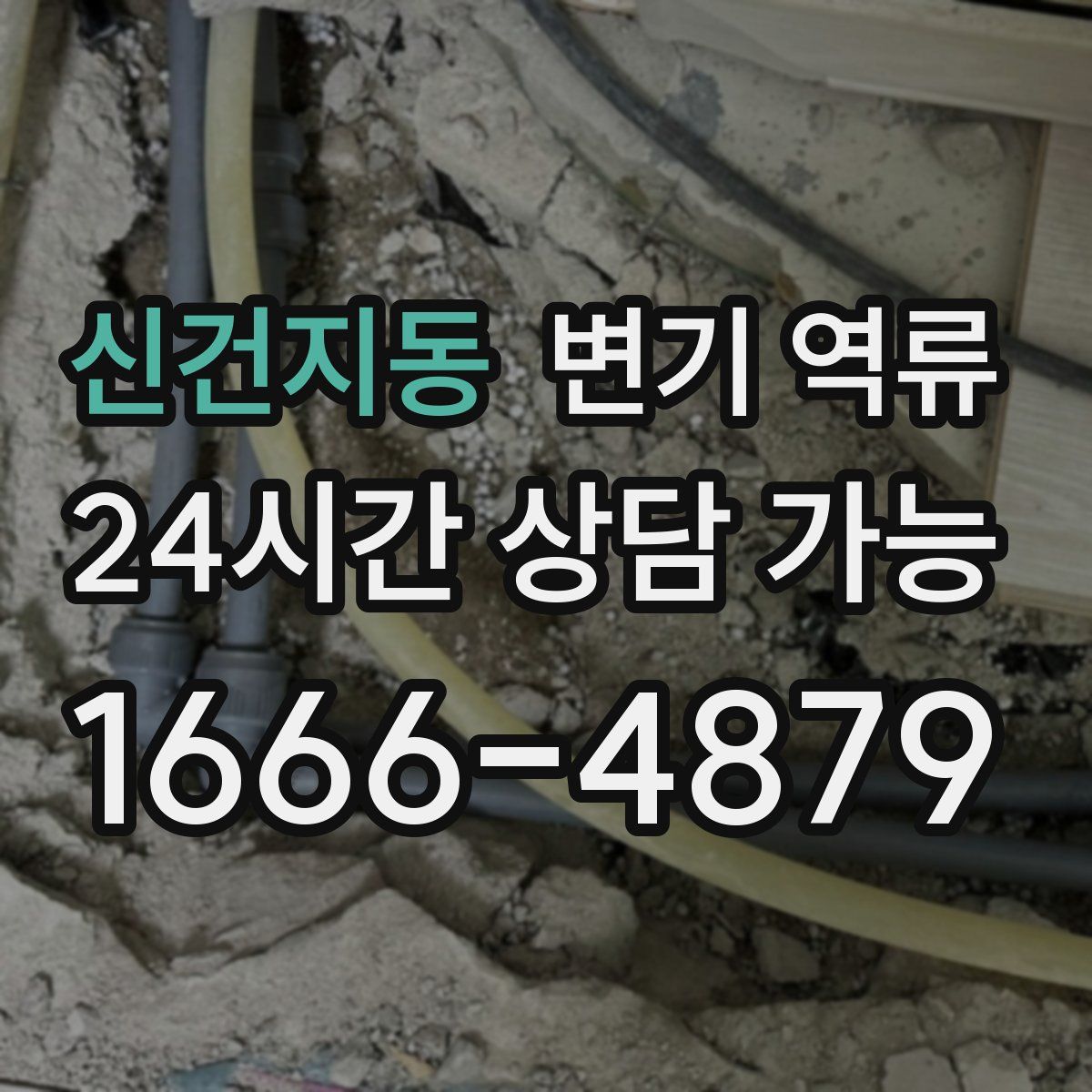 신건지동 변기 역류