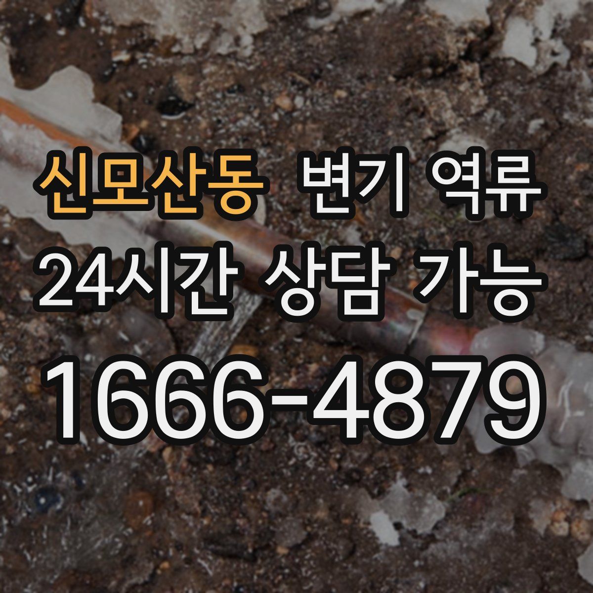 신모산동 변기 역류