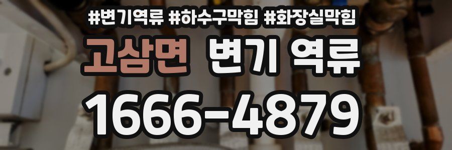 고삼면 변기 역류