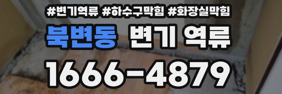 북변동 변기 역류