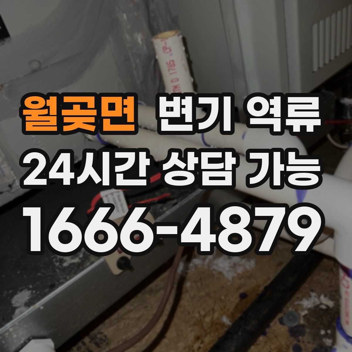 월곶면 변기 역류