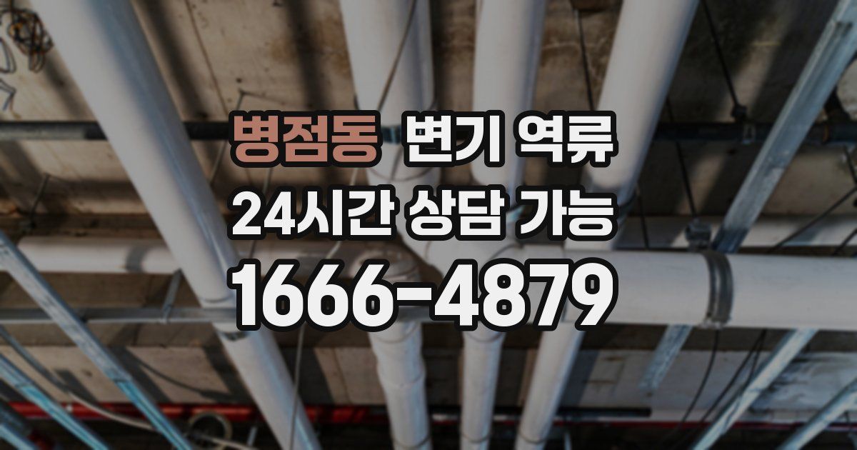 병점동 변기 역류