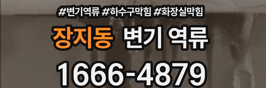 장지동 변기 역류