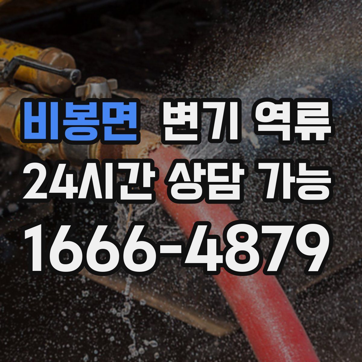 비봉면 변기 역류