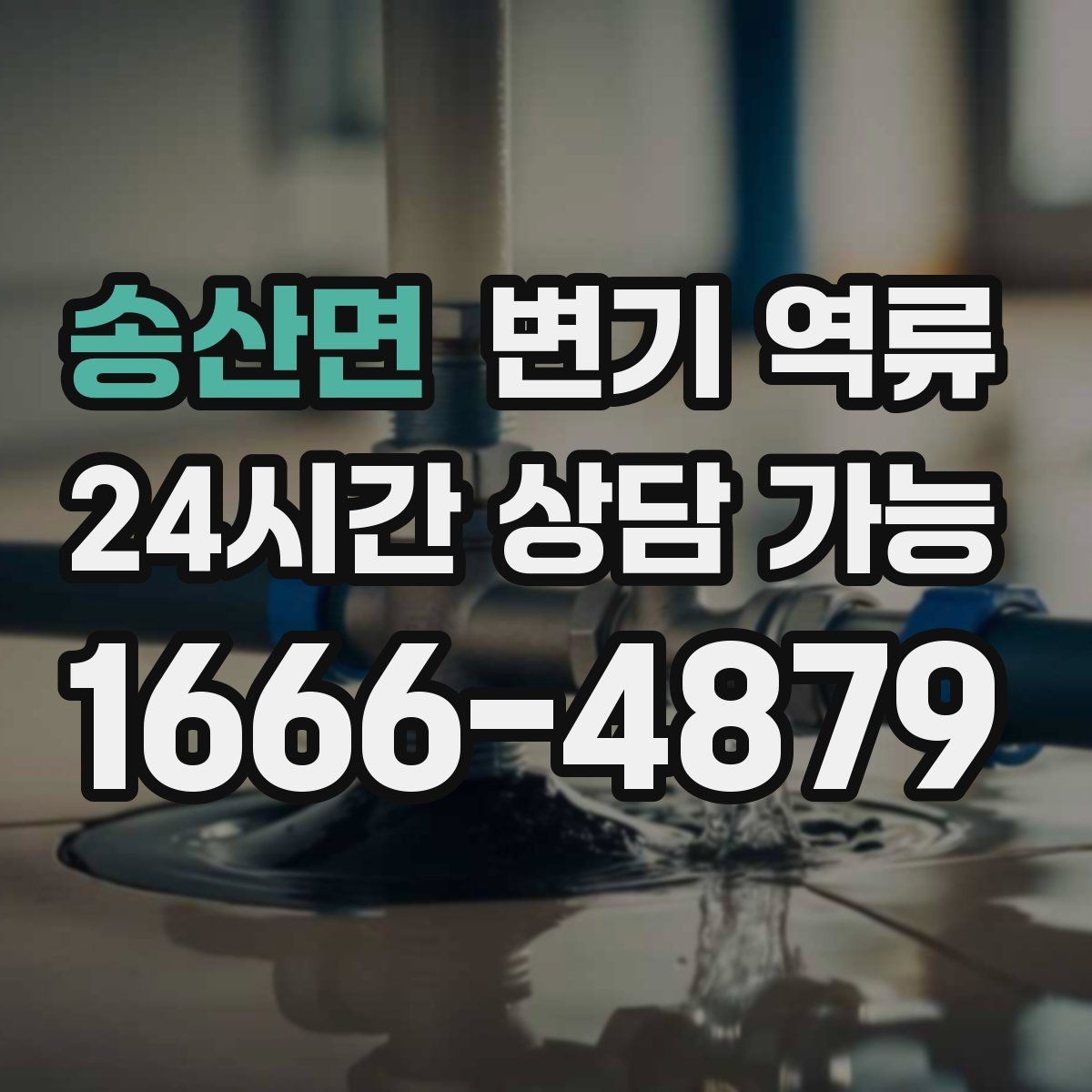 송산면 변기 역류 변기 주변이 젖어 역류처럼 보일 때 구분법