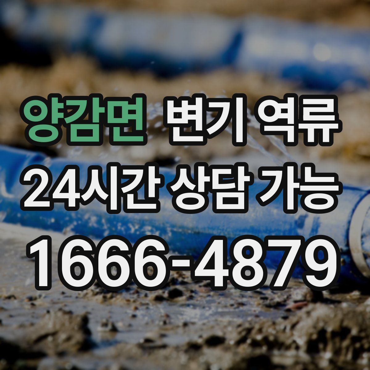 양감면 변기 역류