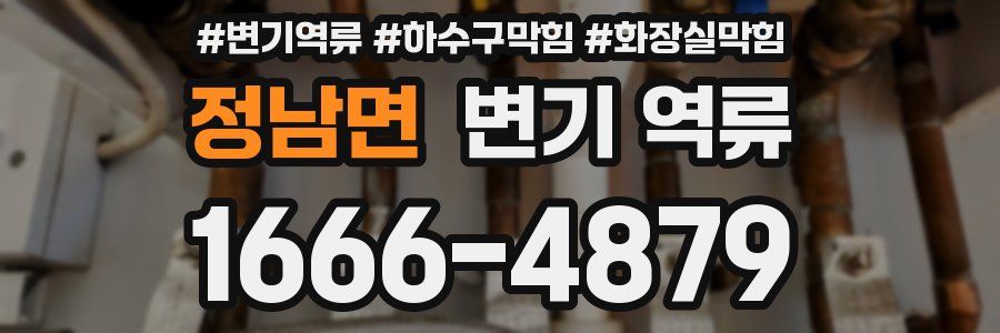 정남면 변기 역류