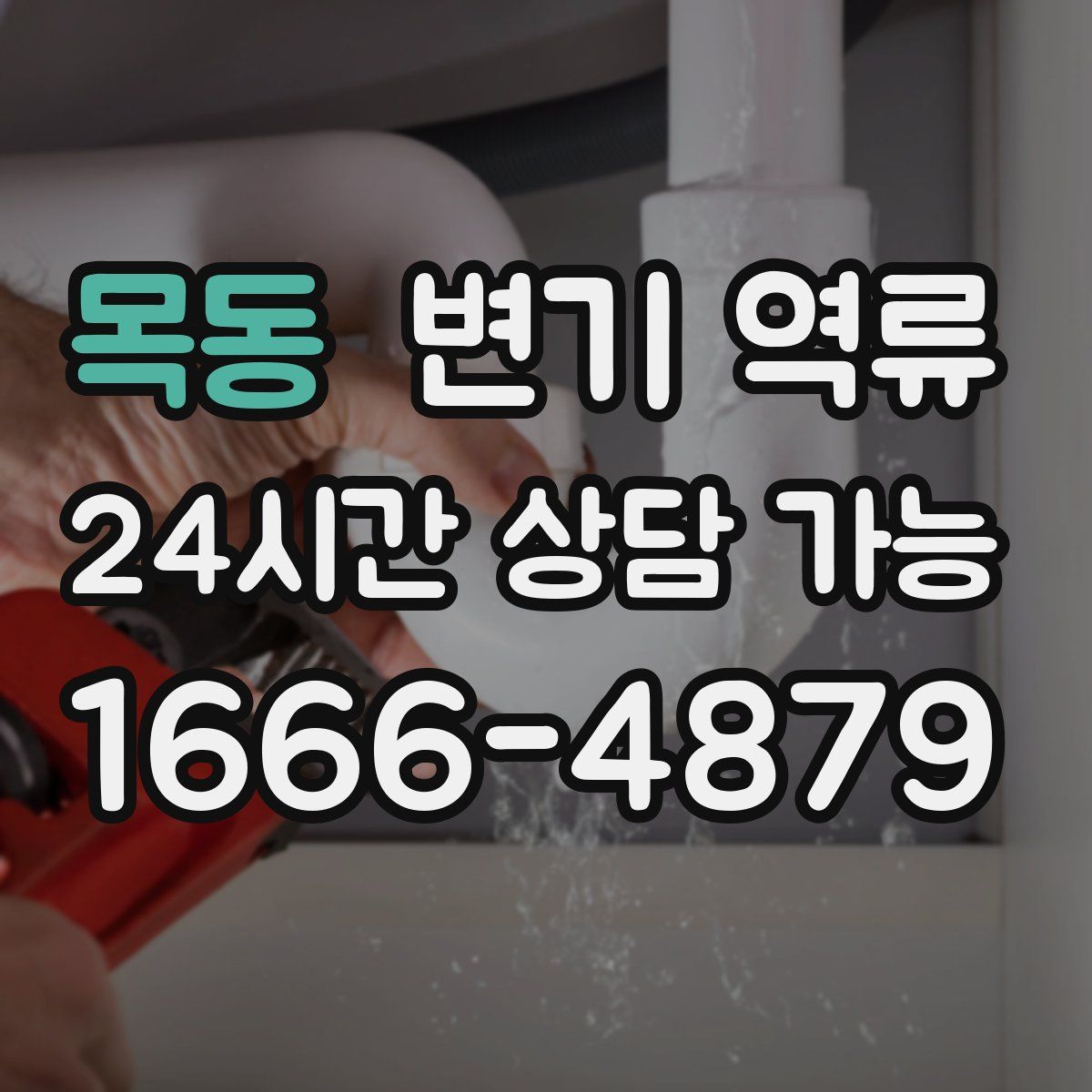 목동 변기 역류