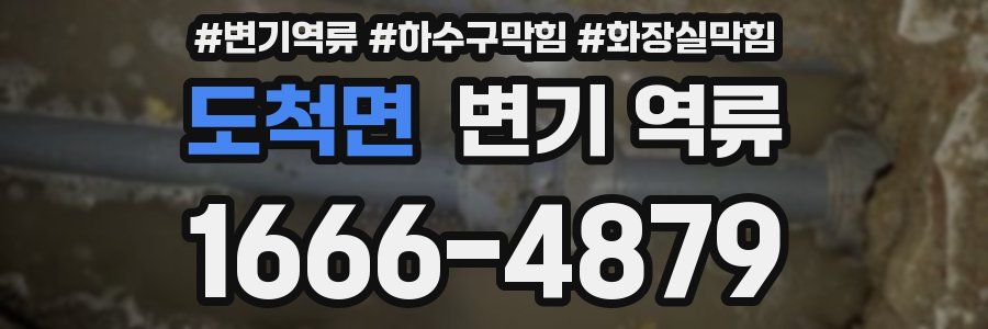 도척면 변기 역류