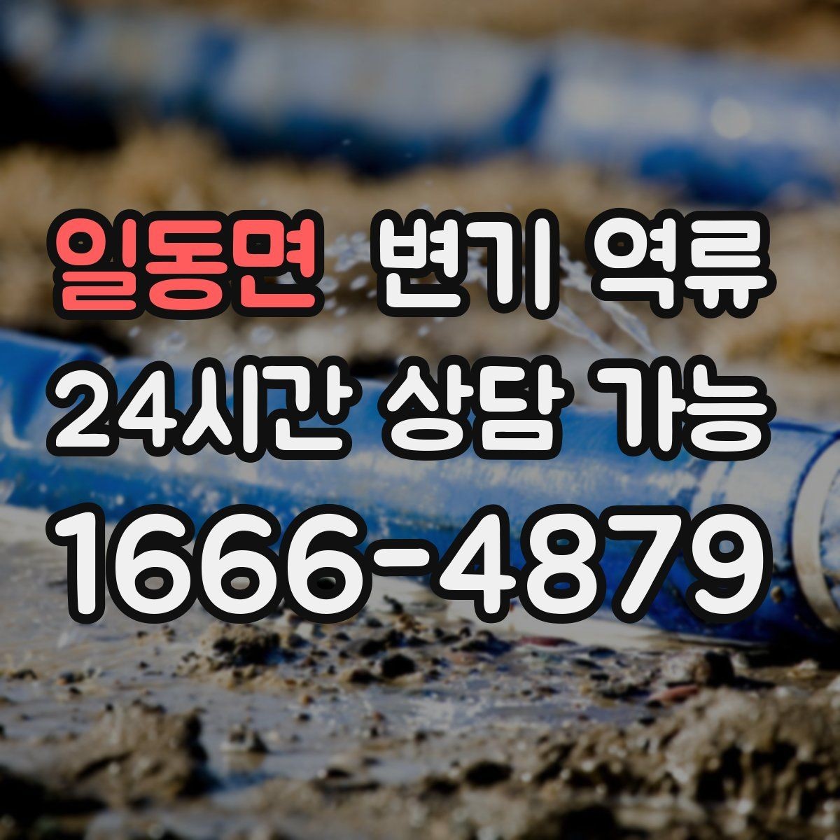 일동면 변기 역류 변기 수위가 평소보다 높아진 채로 유지될 때