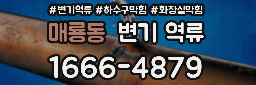 매룡동 변기 역류