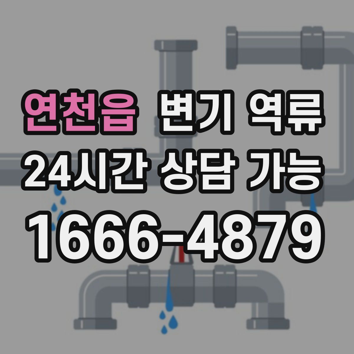 연천읍 변기 역류