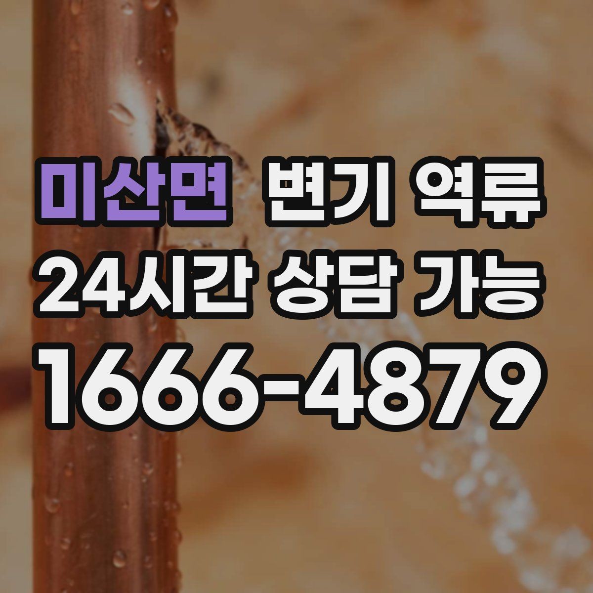 미산면 변기 역류 빌라·다세대에서 자주 생기는 변기 역류 원인