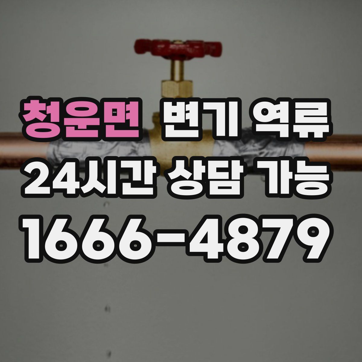 청운면 변기 역류