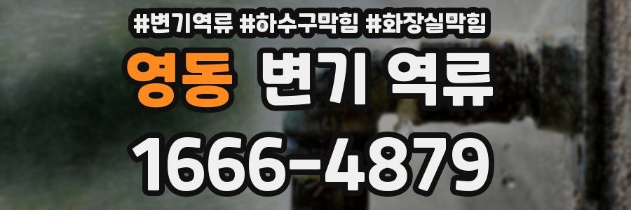 영동 변기 역류