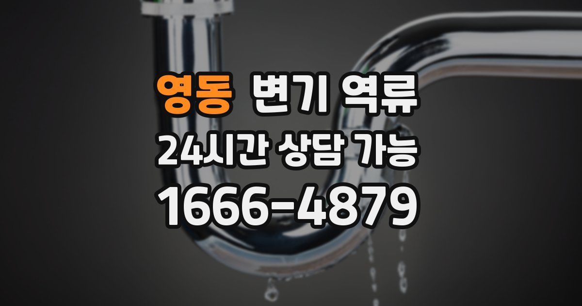 영동 변기 역류