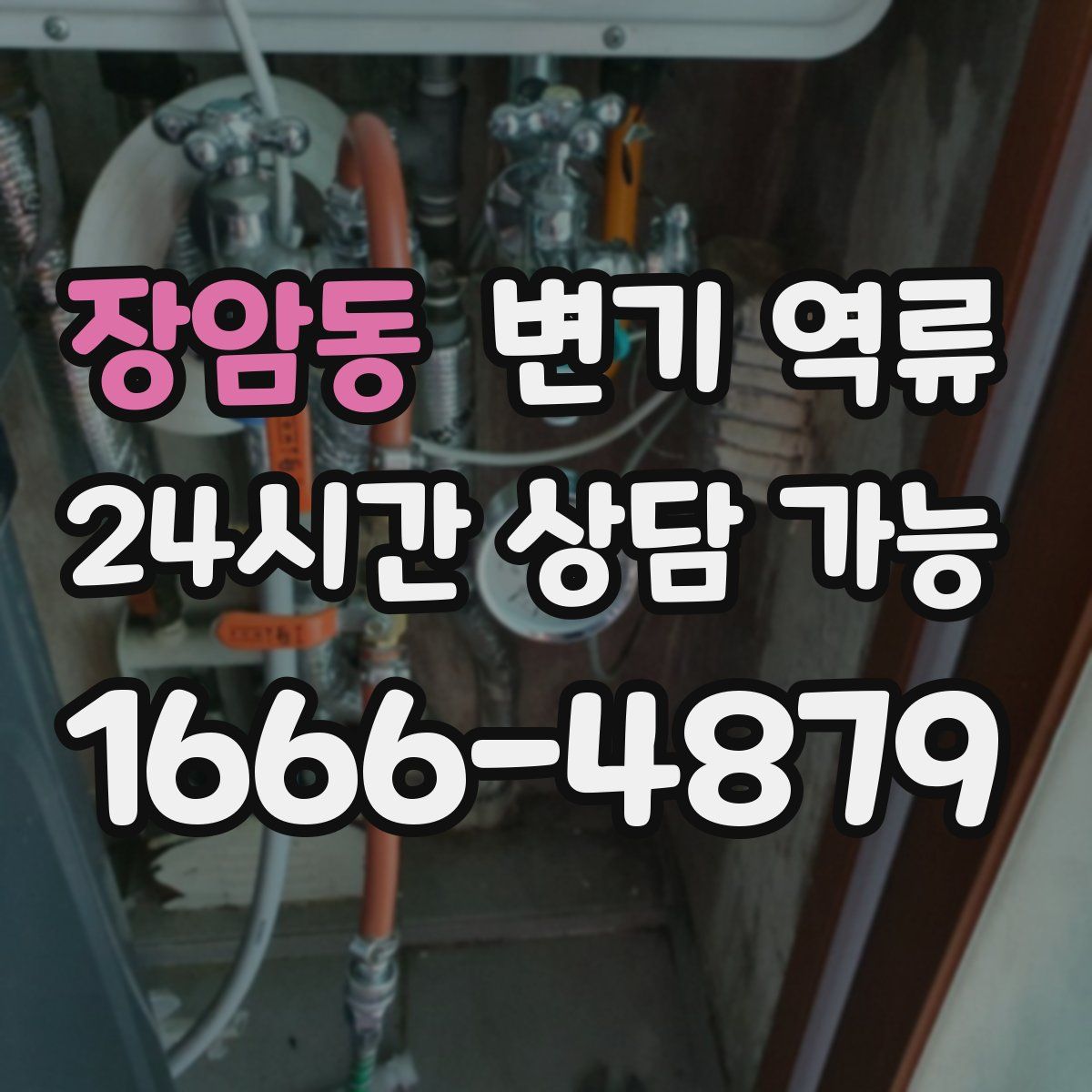 장암동 변기 역류