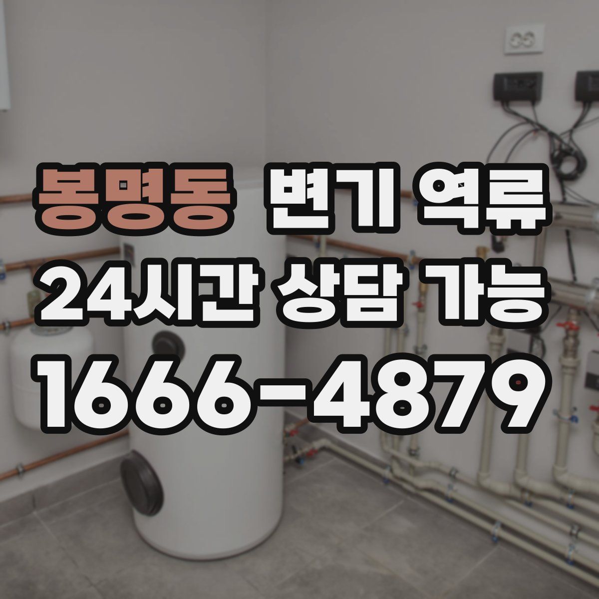 봉명동 변기 역류