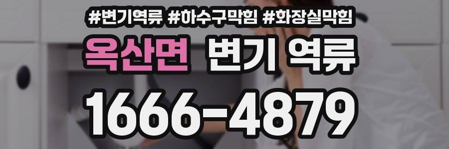 옥산면 변기 역류