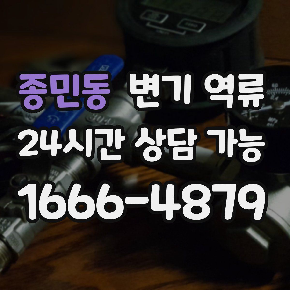 종민동 변기 역류