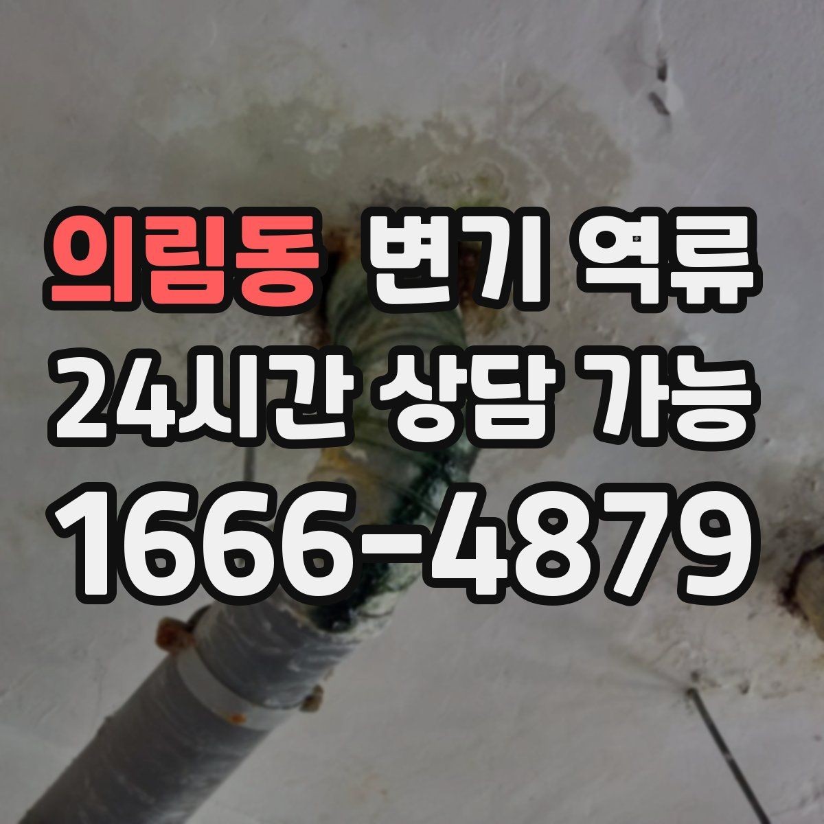 의림동 변기 역류 세대 내부 막힘일 때 조심해야 할 행동