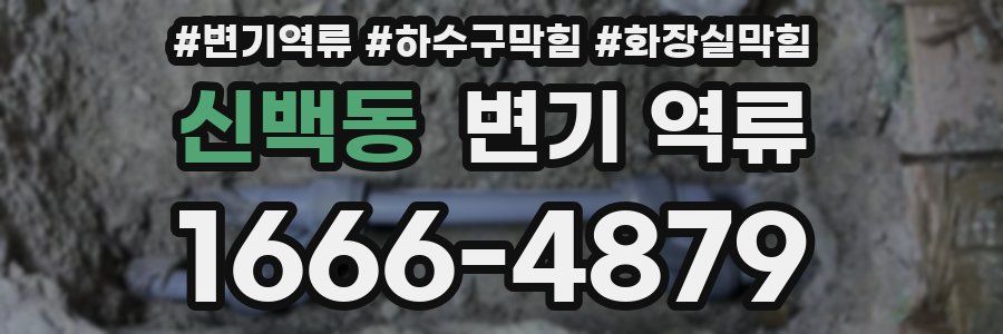 신백동 변기 역류