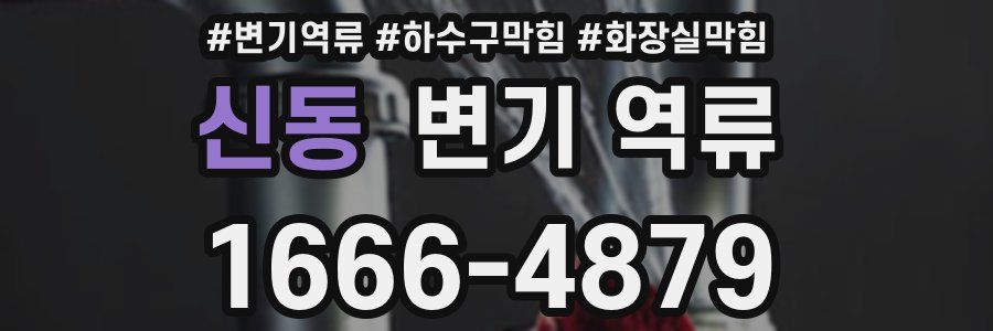 신동 변기 역류