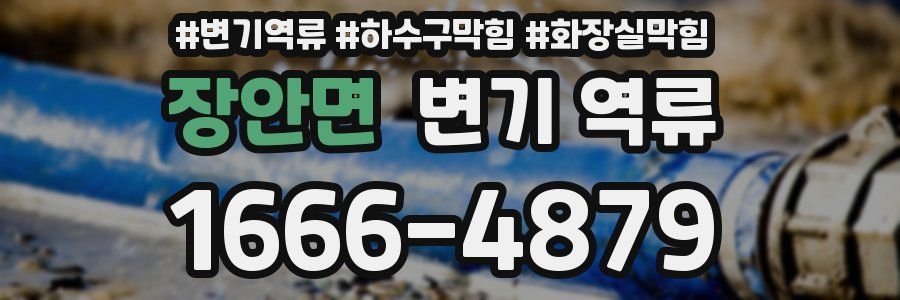 장안면 변기 역류