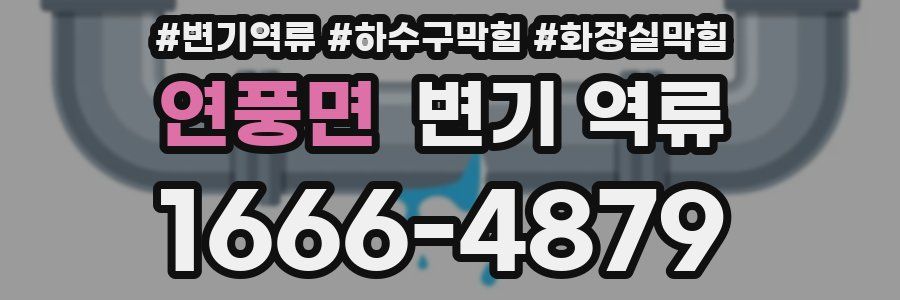 연풍면 변기 역류