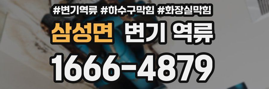 삼성면 변기 역류