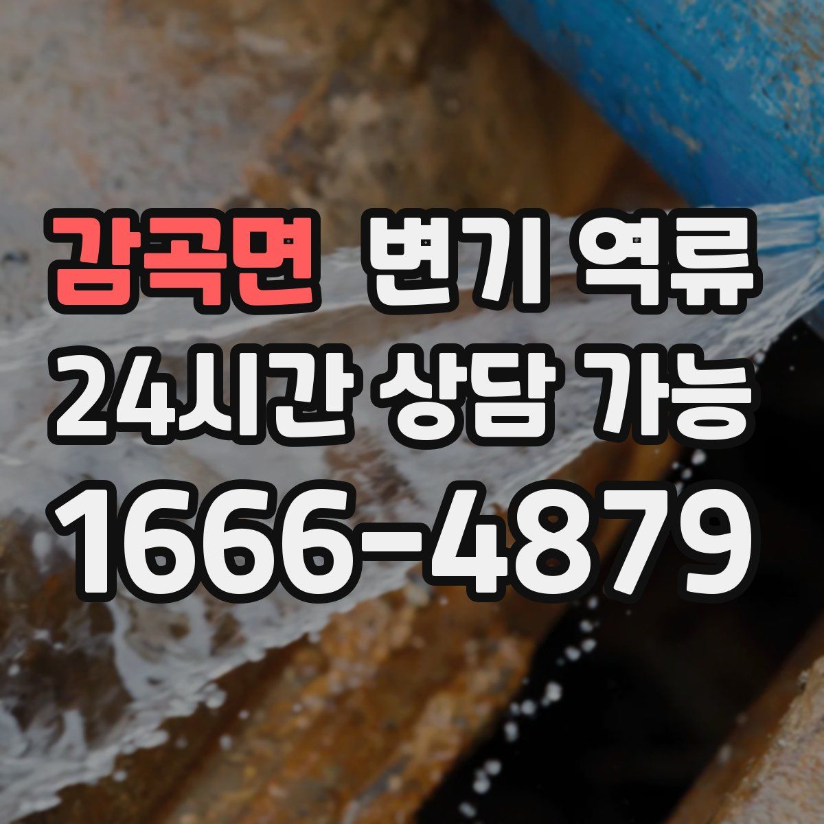 감곡면 변기 역류