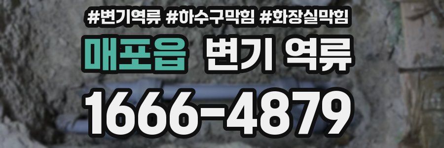 매포읍 변기 역류