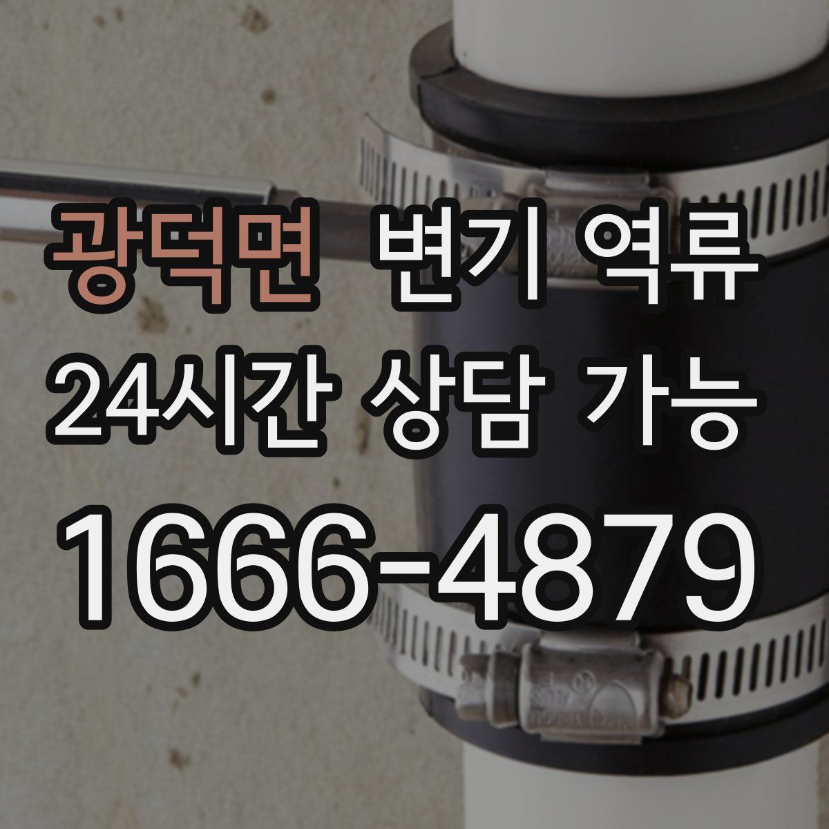 광덕면 변기 역류