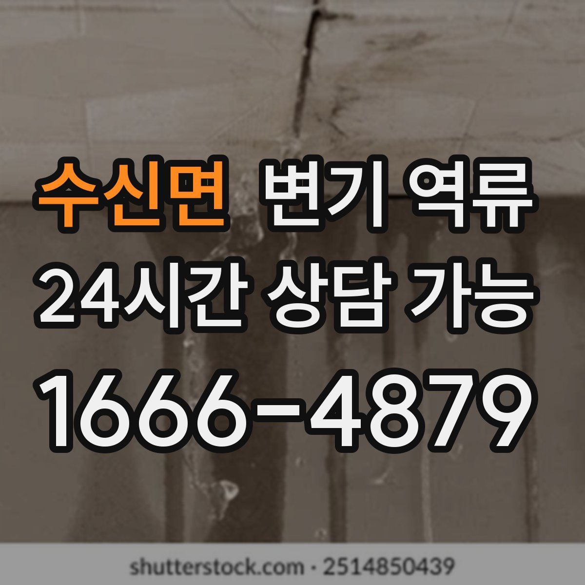 수신면 변기 역류