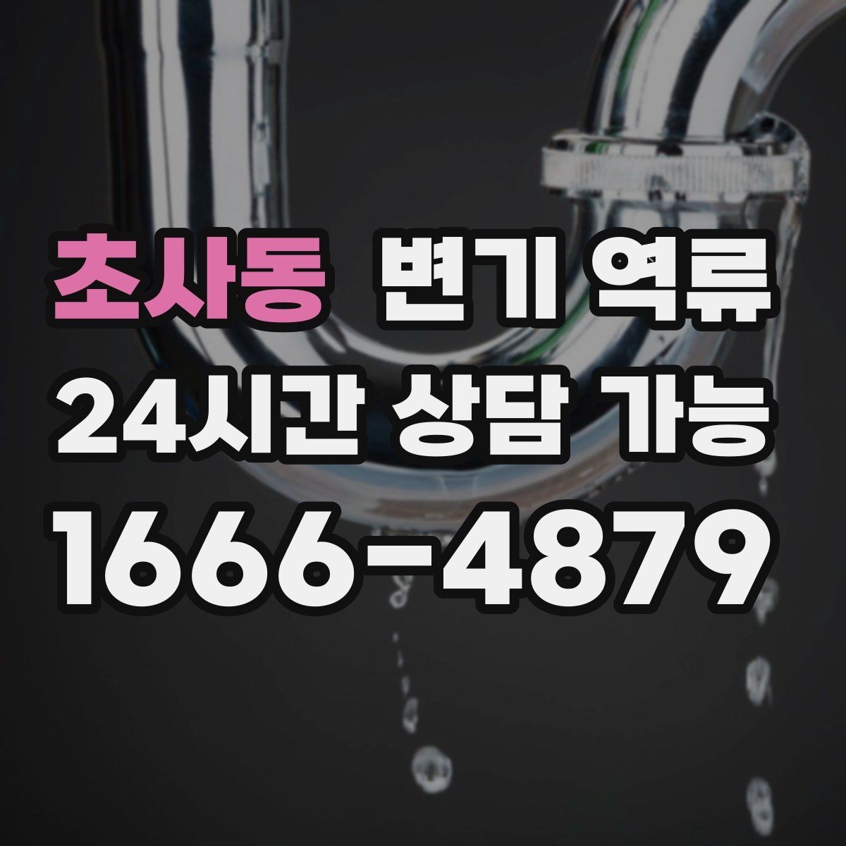 초사동 변기 역류 오래 비운 집에서 갑자기 생길 수 있는 이유